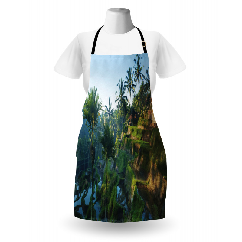 Palm Trees Morning Apron