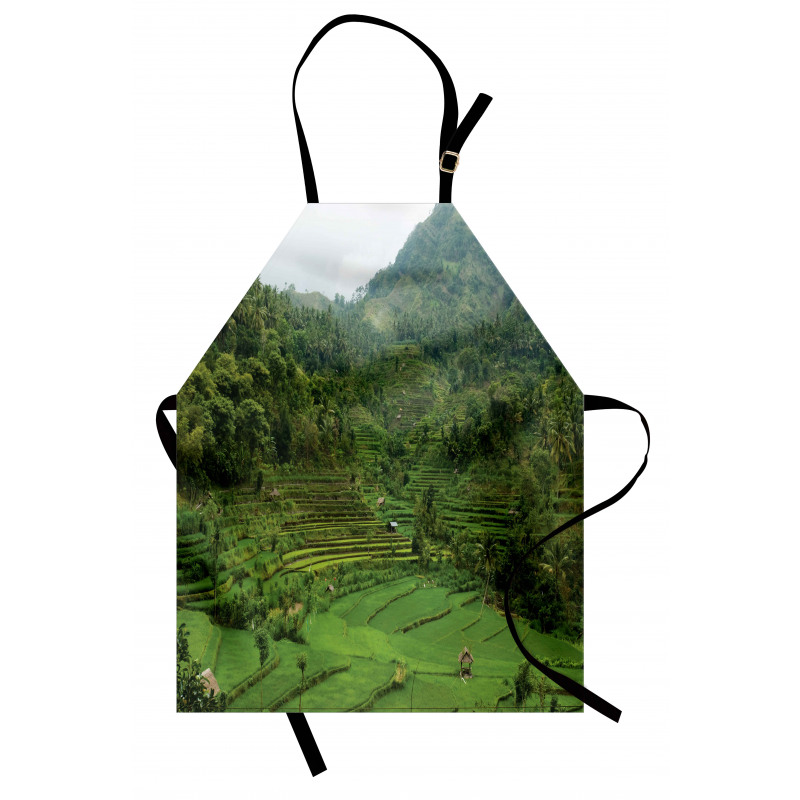 Rice Paddies Apron