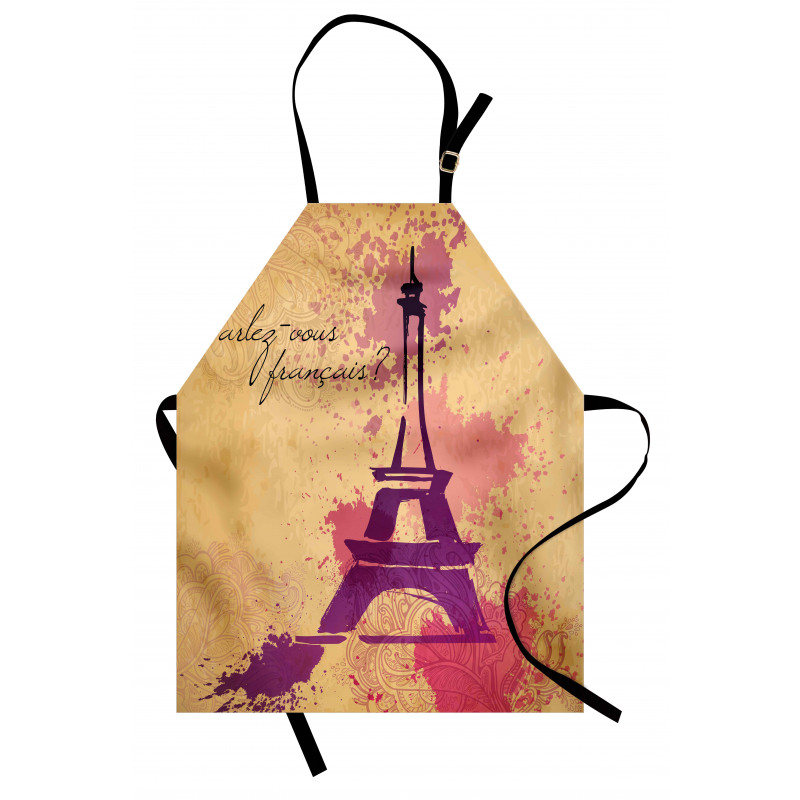 Pastel Splash Retro Apron