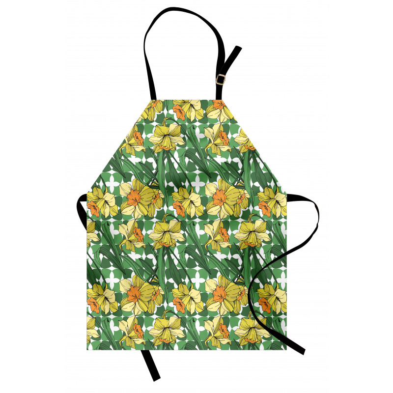 Narcissus Flowers Apron