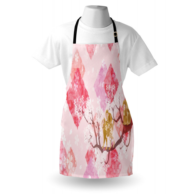 Minimalist Tree Braches Apron