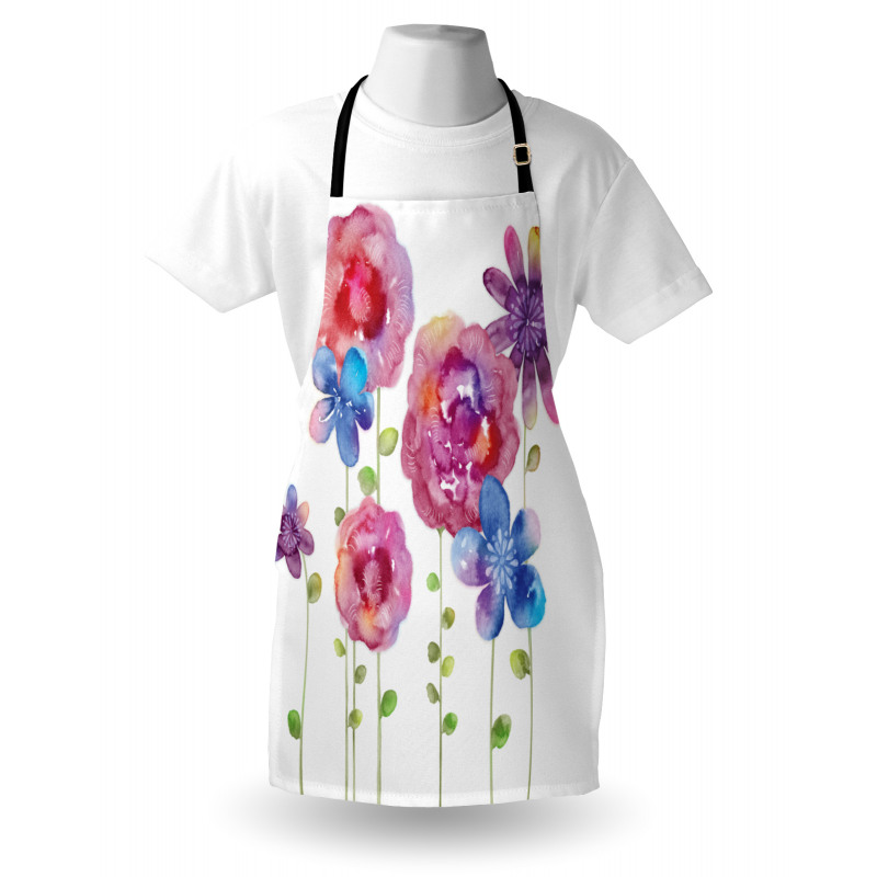 Bohemian Pink Blossom Apron