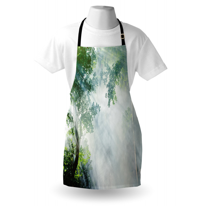 Sunbeams Shadows Idyllic Apron