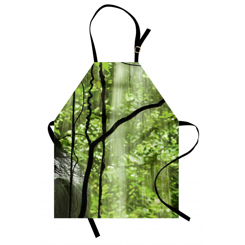 Jungle Waterfall Tree Apron