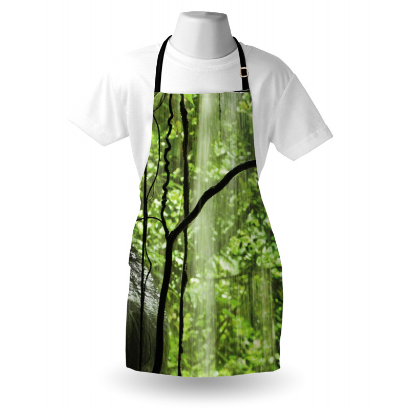 Jungle Waterfall Tree Apron