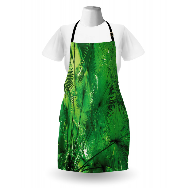 Exotic Jungle Plants Apron