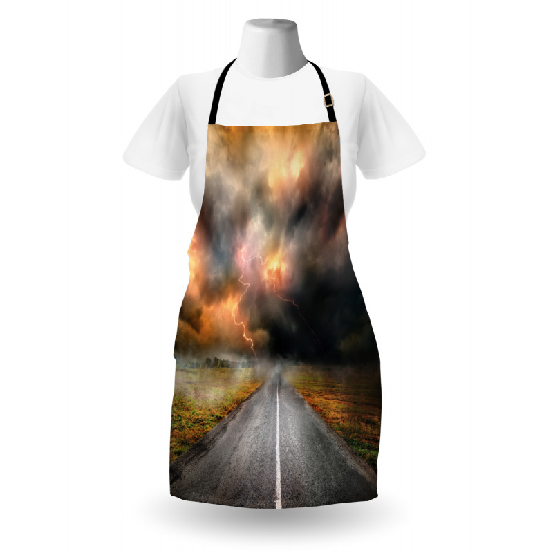 Dusty Storm Clouds Apron