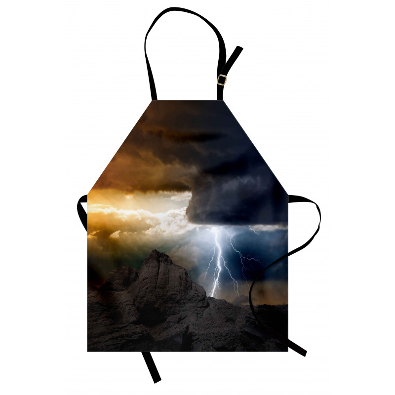 Dark Clouds Mountain Apron