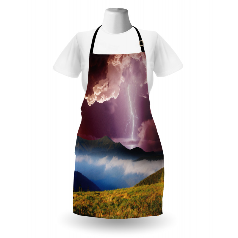 Earth Storm Rays Rural Apron