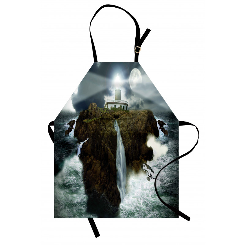 Rocks Stormy Sealife Apron