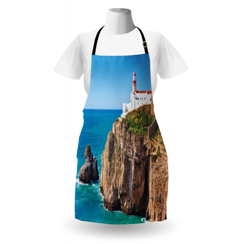 Cliff Rocks Sunny Day Apron