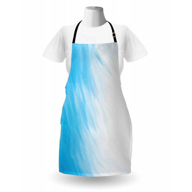 Waves Cloudy Sky Apron