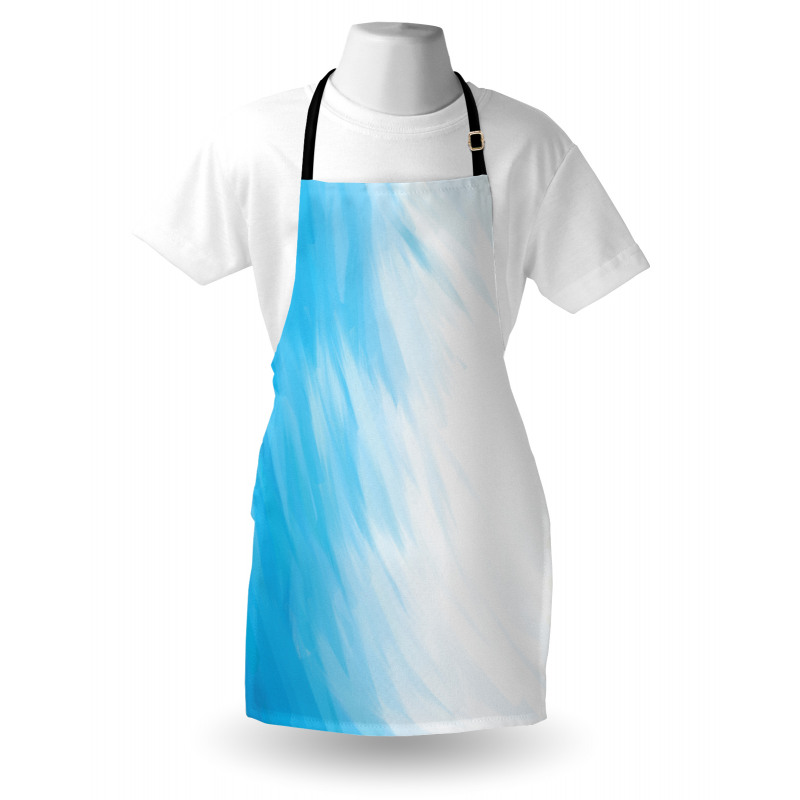 Waves Cloudy Sky Apron