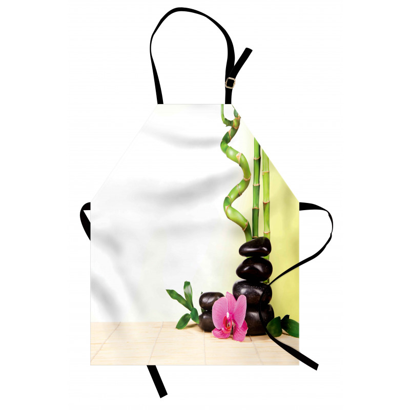 Bamboo Rocks Meditation Apron