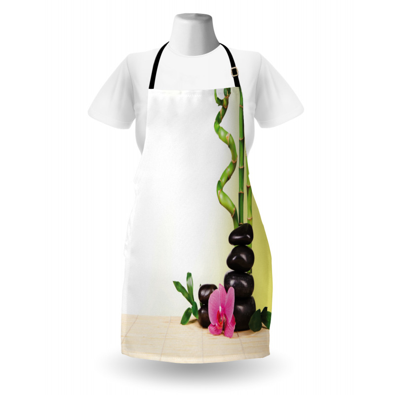 Bamboo Rocks Meditation Apron