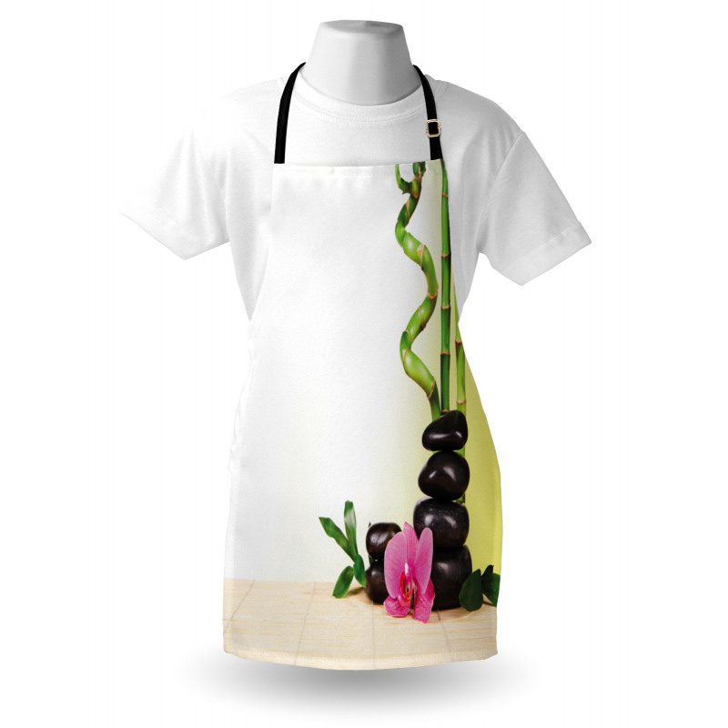 Bamboo Rocks Meditation Apron