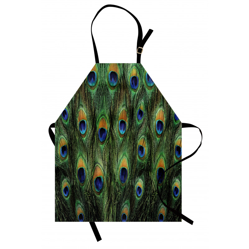 Exotic Animal Feathers Apron