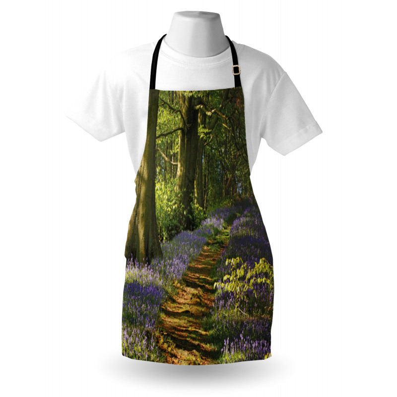 Path Between Bluebells Apron