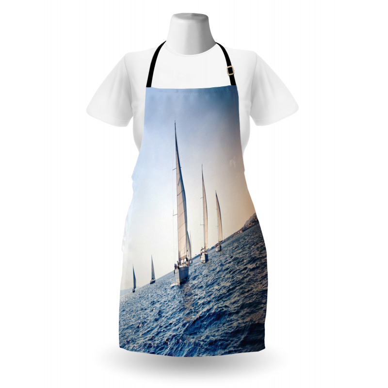 Racing Sport Sailboats Apron