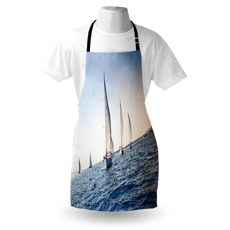 Racing Sport Sailboats Apron