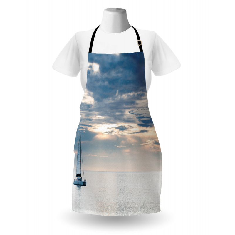 Sailing Yacht Sunset Apron