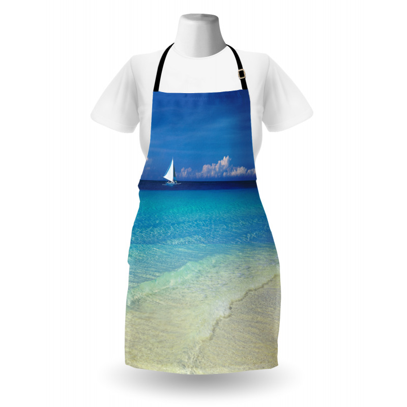 Exotic Seashore View Apron