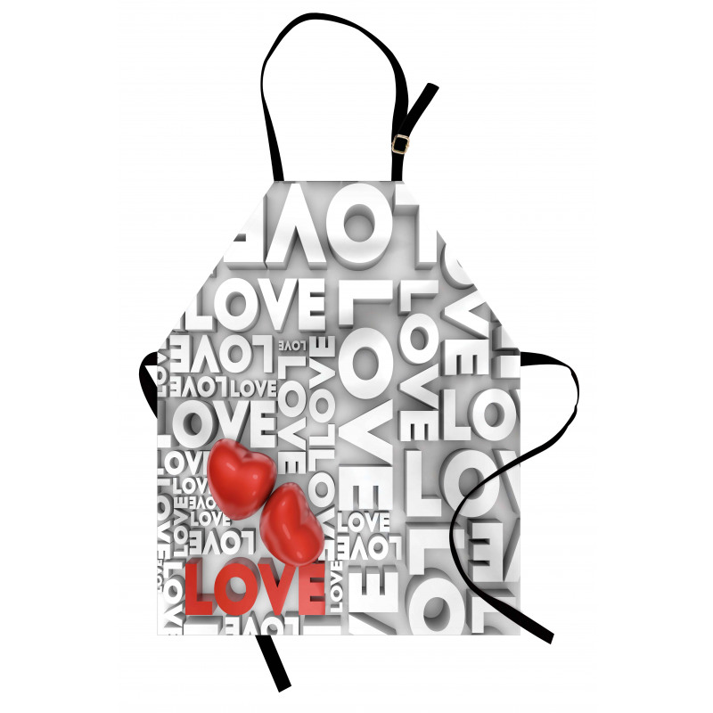 Valentines Romance Art Apron