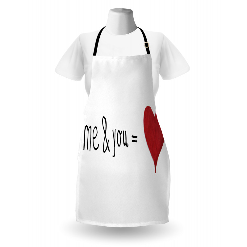 Words Affection Romance Apron