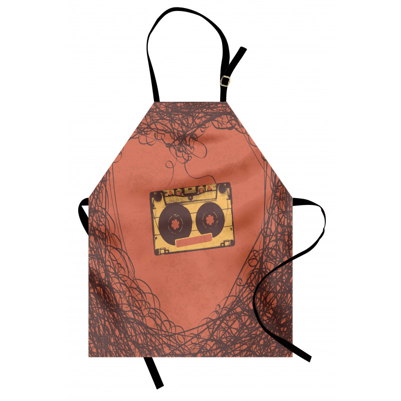 Retro Cassette Music Apron