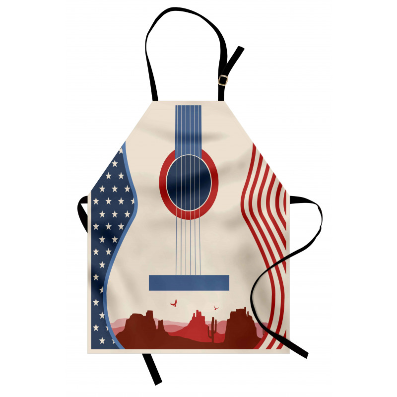 Country Music Guitar Apron