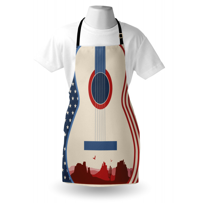 Country Music Guitar Apron