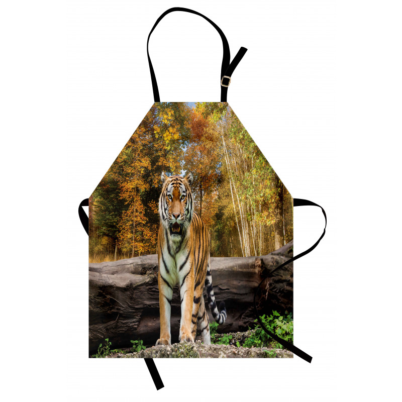 Tiger in Forest Apron