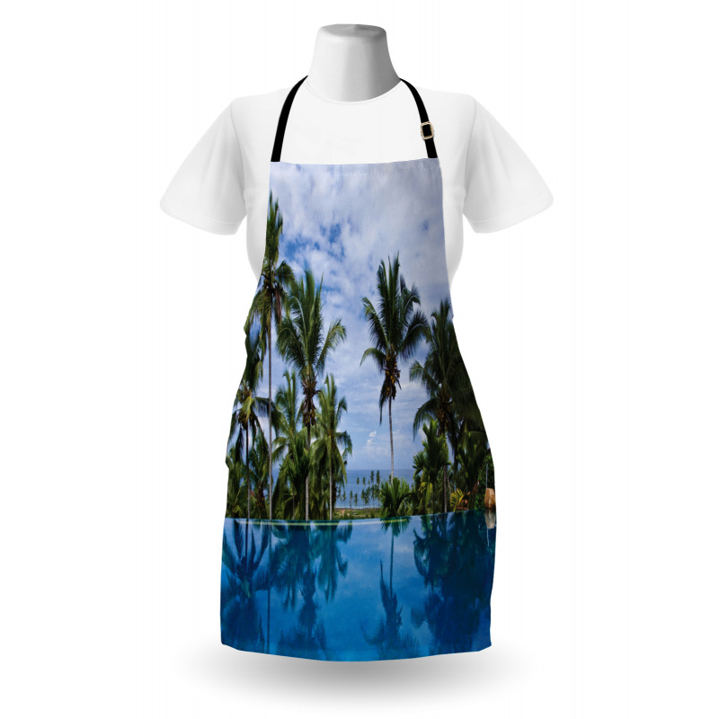 Infinity Pool Palm Apron