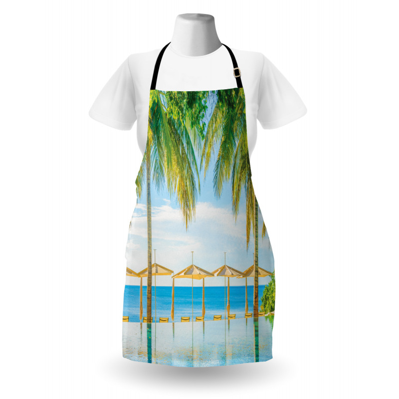 Pool Resort Summer Apron