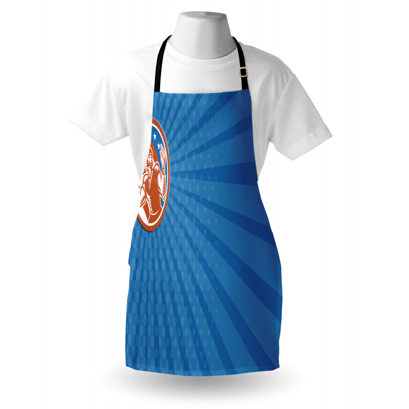 Pop Art American Football Apron