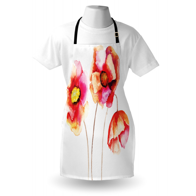 Blooming Poppies Apron