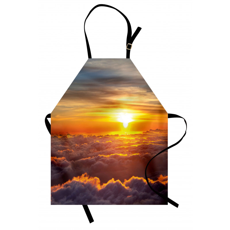 Sunset Scene on Clouds Apron