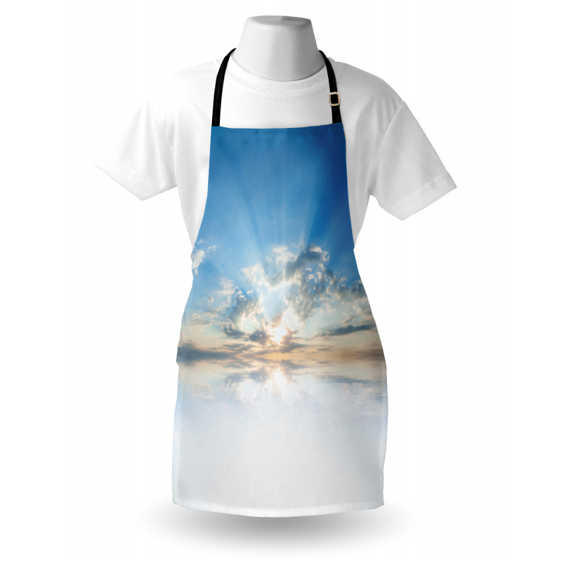 Blue Sky Freedom Clouds Apron