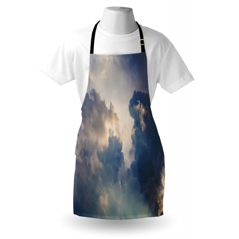 Rain Storm Clouds Sky Apron