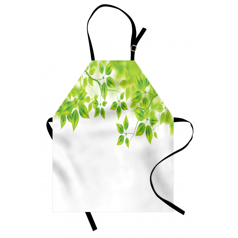 Leaves Spring Art Apron