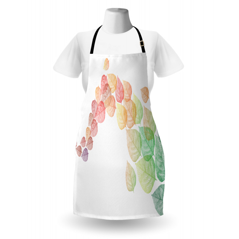 Flying Leaves Art Apron