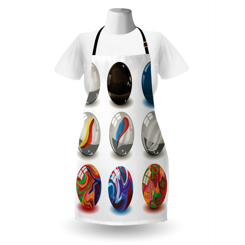 Marbles Bubble Artwork Apron