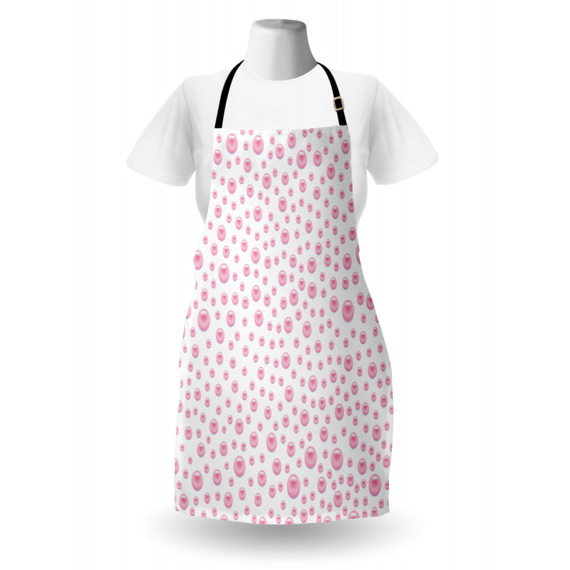 Baby Pink Bridal Theme Apron