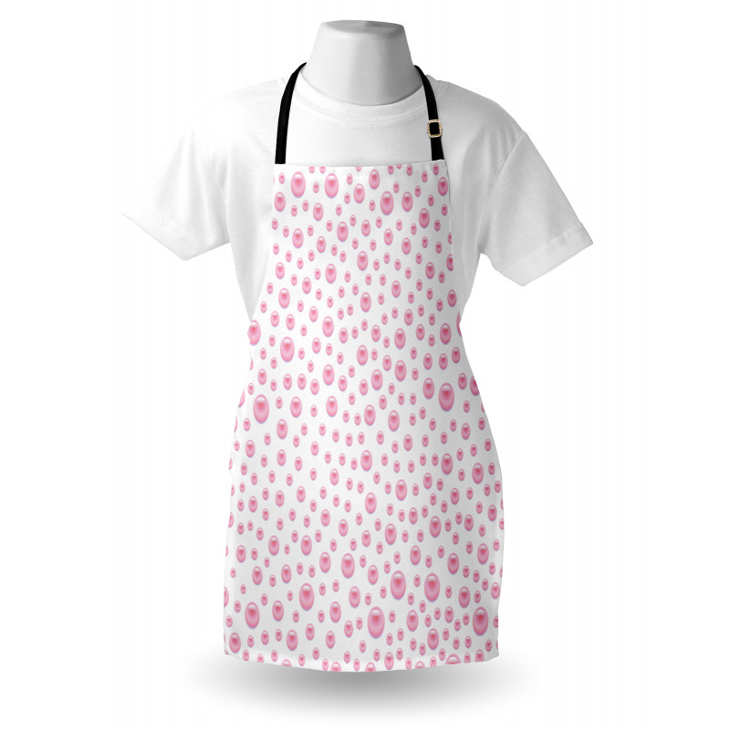 Baby Pink Bridal Theme Apron