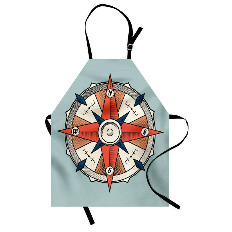 Cruise Compass Grunge Apron