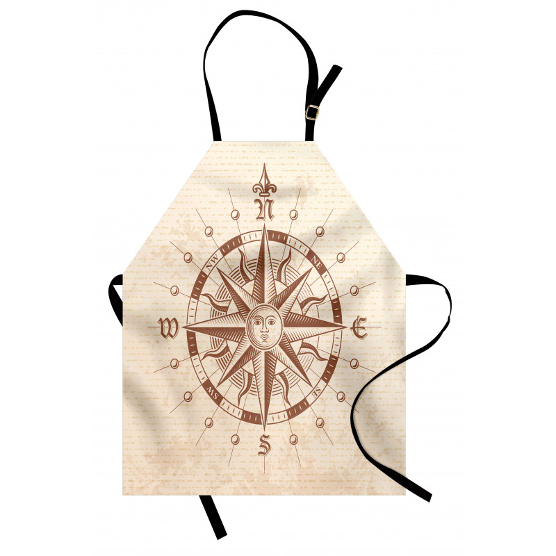 Vintage Compass Apron