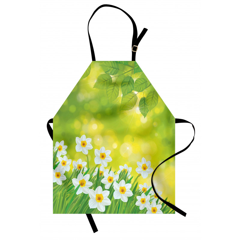 Daffodils Spring Petals Apron