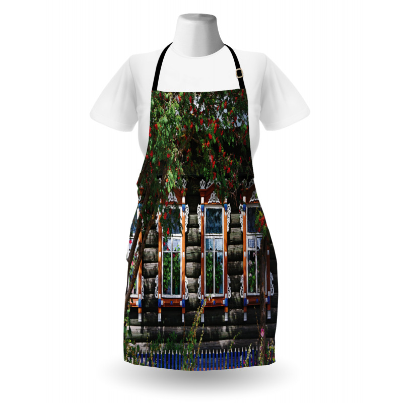 Ornate Wooden Shutters Apron