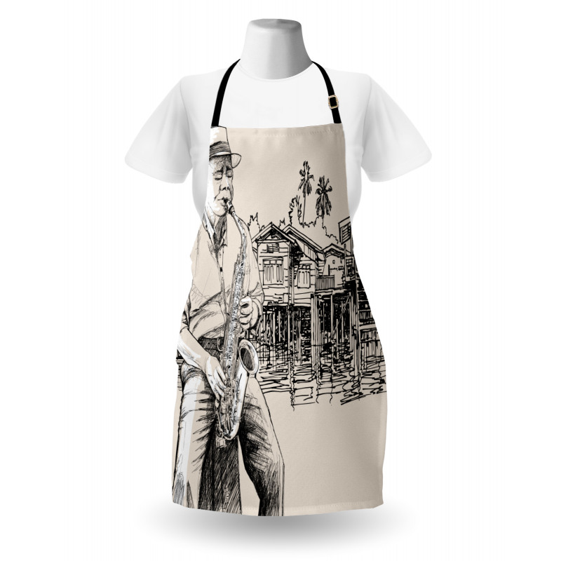 River Bank Palm Trees Apron