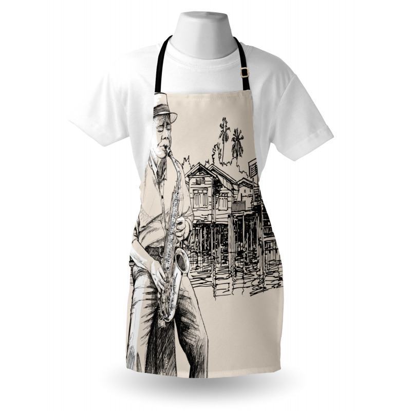 River Bank Palm Trees Apron